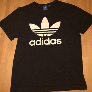 Classic Black Adidas Shirt